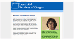 Desktop Screenshot of lasoregon.org